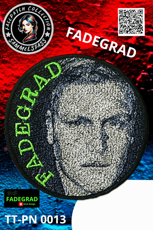 Facepatch FADEGRAD - TikTok Facepatch Sammelalbum Nr. 0013 - FADEGRAD Stickdesign